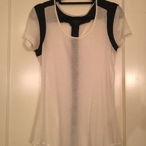 RAG & BONE Woman’s Black and White Tee